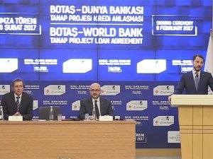 TANAP için 400 milyon dolarlık kredi anlaşması imzalandı