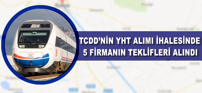 TCDD’nin 10 adet Yüksek Hızlı Tren alımı ihalesi gerçekleşti