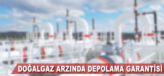 Doğalgaz arzında depolama garantisi