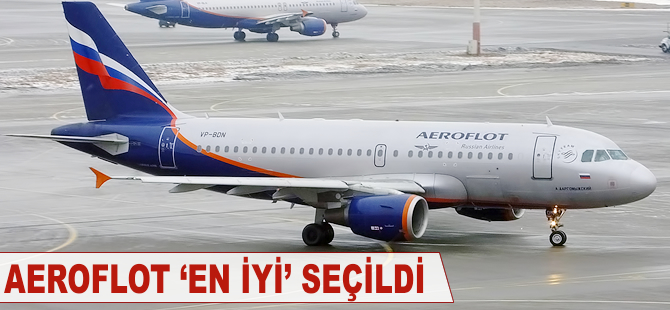 Aeroflot 'en iyi' seçildi