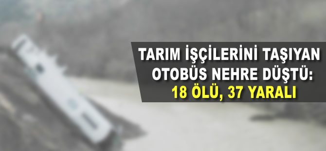 Panama'da tarım işçilerini taşıyan otobüs nehre düştü: 18 ölü, 37 yaralı