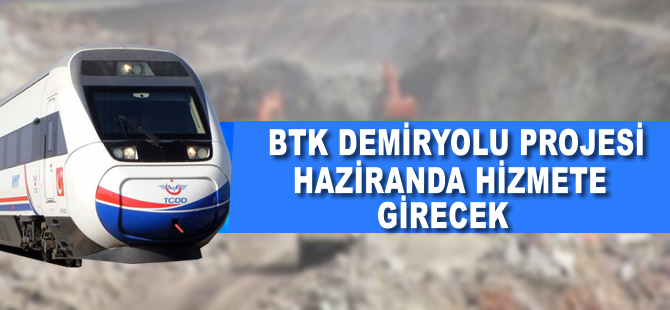 Bakü-Tiflis-Kars Demiryolu Projesi haziranda hizmete girecek