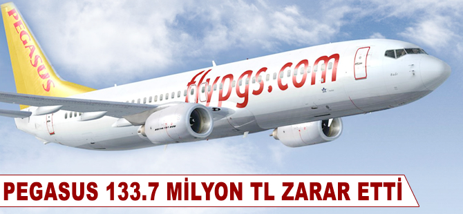 Pegasus 133.7 milyon TL zarar etti