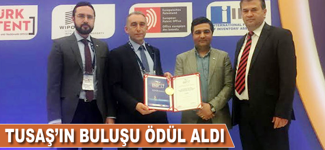 TUSAŞ'ın buluşu ödül aldı