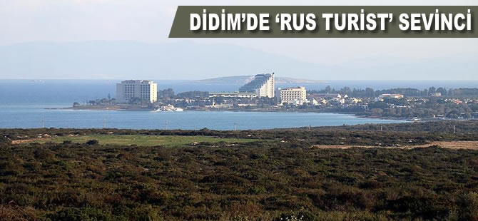 Didim'de 'Rus turist' sevinci