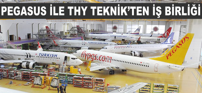 Pegasus ile THY Teknik'ten iş birliği anlaşması