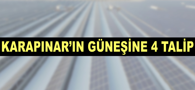 Karapınar'ın güneşine 4 talip