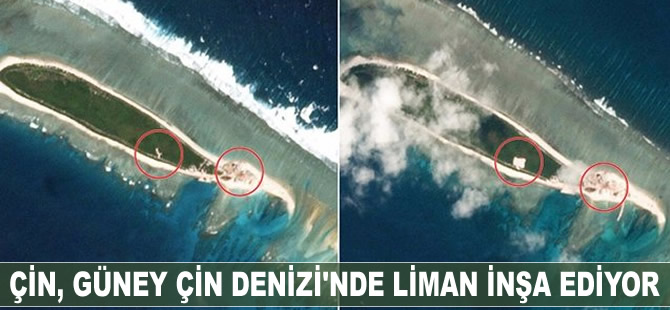 Çin, Güney Çin Denizi'nde liman inşa ediyor