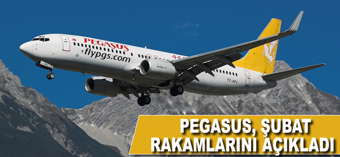 Pegasus Havayolları Şubat rakamlarını açıkladı