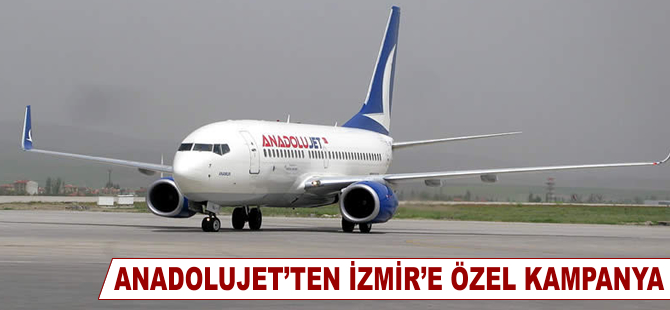 Anadolujet'ten Sabiha Gökçen-İzmir hattına özel kampanya