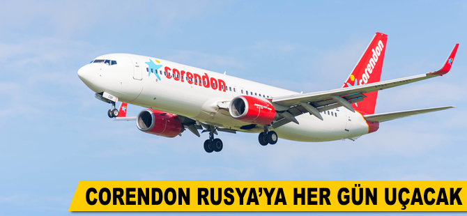 Corendon Yekaterinburg'a her gün uçacak