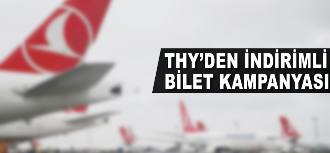 THY'den dış hatta indirimli bilet kampanyası