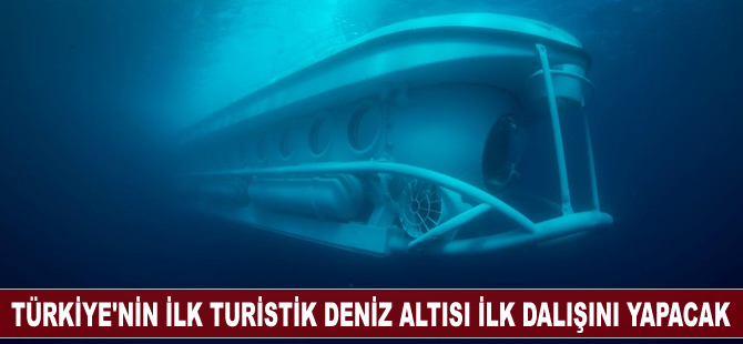 Türkiye'nin ilk turistik denizaltı ‘Nemo Primero’ St. Didier batığı’na dalıyor