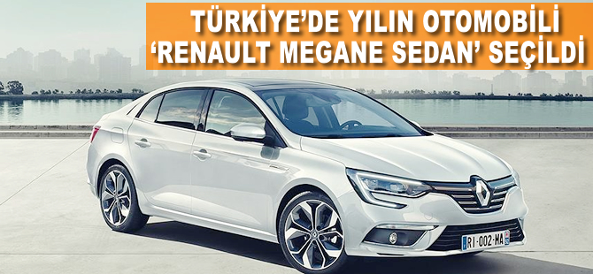 Türkiye'de yılın otomobili 'Renault Megane Sedan' seçildi