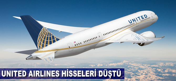 United Airlines hisseleri düştü