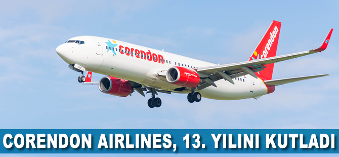 Corendon 13. yılını kutladı