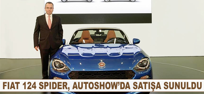 Fiat 124 Spider, "İstanbul Autoshow" da satışa sunuldu