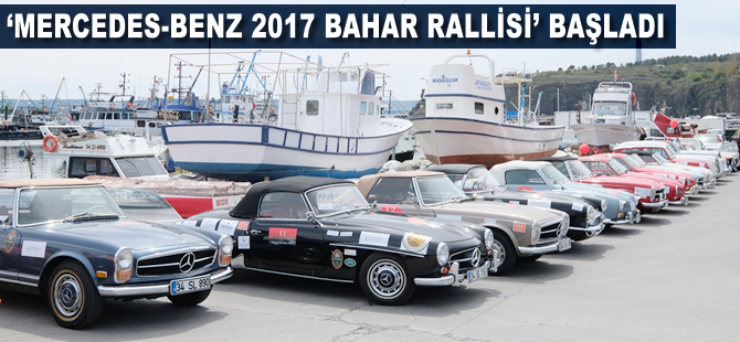 ‘Mercedes-Benz Bahar Rallisi 2017’ başladı