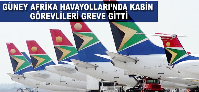 SAA'da kabin görevlileri greve gitti