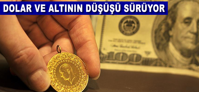 Dolar/TL ve altın 1 Mayıs'ta düşüşünü sürdürüyor