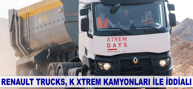 Renault Trucks, K Xtrem kamyonlarını tanıttı