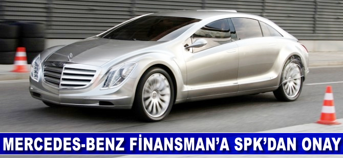 Mercedes-Benz Finansman'a SPK'dan onay