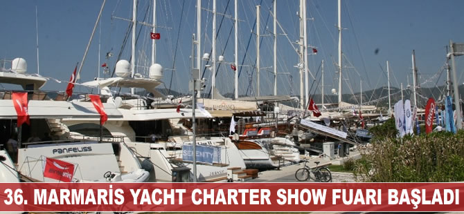 36. Marmaris Yacht Charter Show başladı