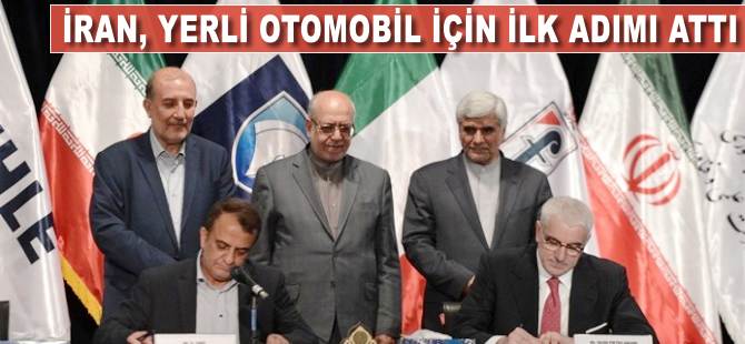 İran, yerli otomobil için ilk adımı attı