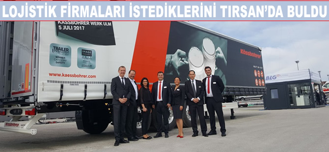 TIRSAN'ın ürünleri, Münih Transport Logistic Fuarı’nda ilgi gördü