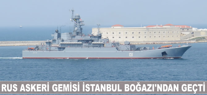 RFS AZOV, İstanbul Boğazı'ndan geçti