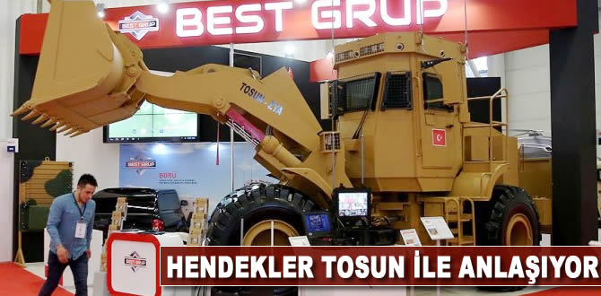 Hendekler Tosun ile aşılıyor