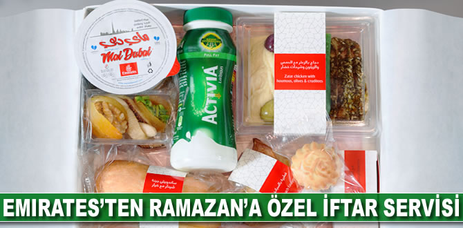 Emirates’ten Ramazan’a özel iftar servisi