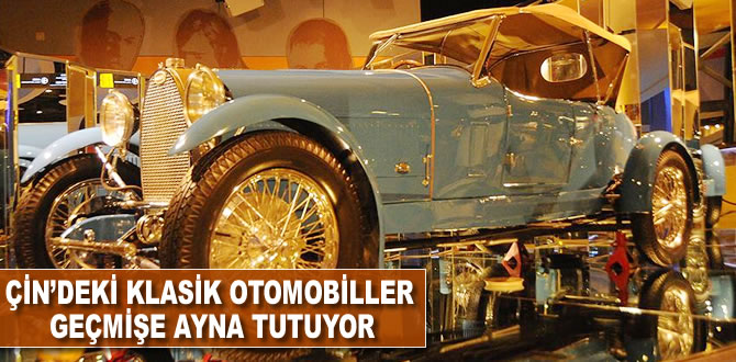 Çin'de klasik otomobiller geçmişe ayna tutuyor