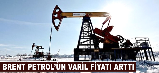 Brent petrol'de varil fiyatı arttı