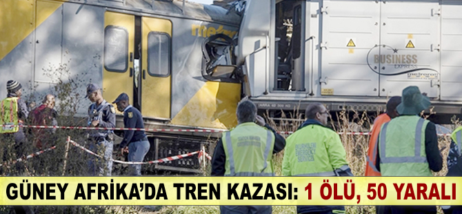 Güney Afrika'da tren kazası: 1 ölü, 50 yaralı