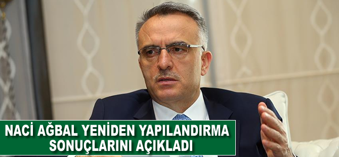 Naci Ağbal yeniden yapılandırma sonuçlarını açıkladı