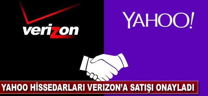 Yahoo hissedarları Verizon'a satışı onayladı