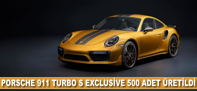 Porsche 911 Turbo S Exclusive sadece 500 adet üretildi