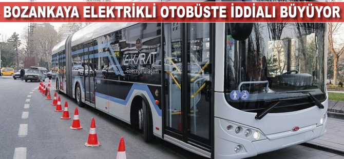 Bozankaya elektrikli otobüste iddialı büyüyor