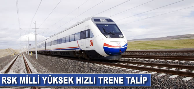 Raylı Sistemler Kümesi milli yüksek hızlı trene talip