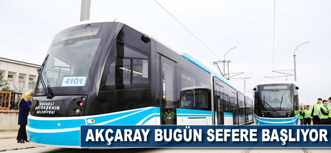 Akçaray bugün sefere çıkıyor