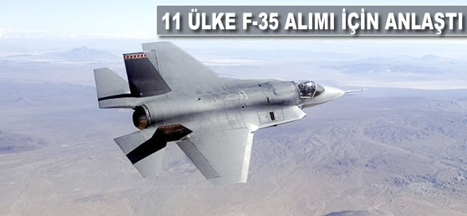 11 ülke 440 adet F-35 alımı için anlaştı