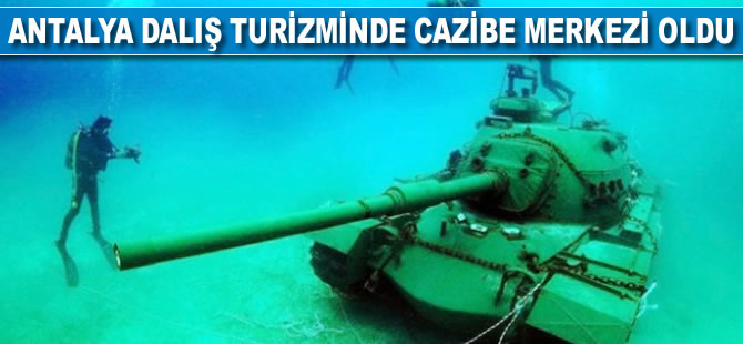 Antalya dalış turizminde cazibe merkezi oldu